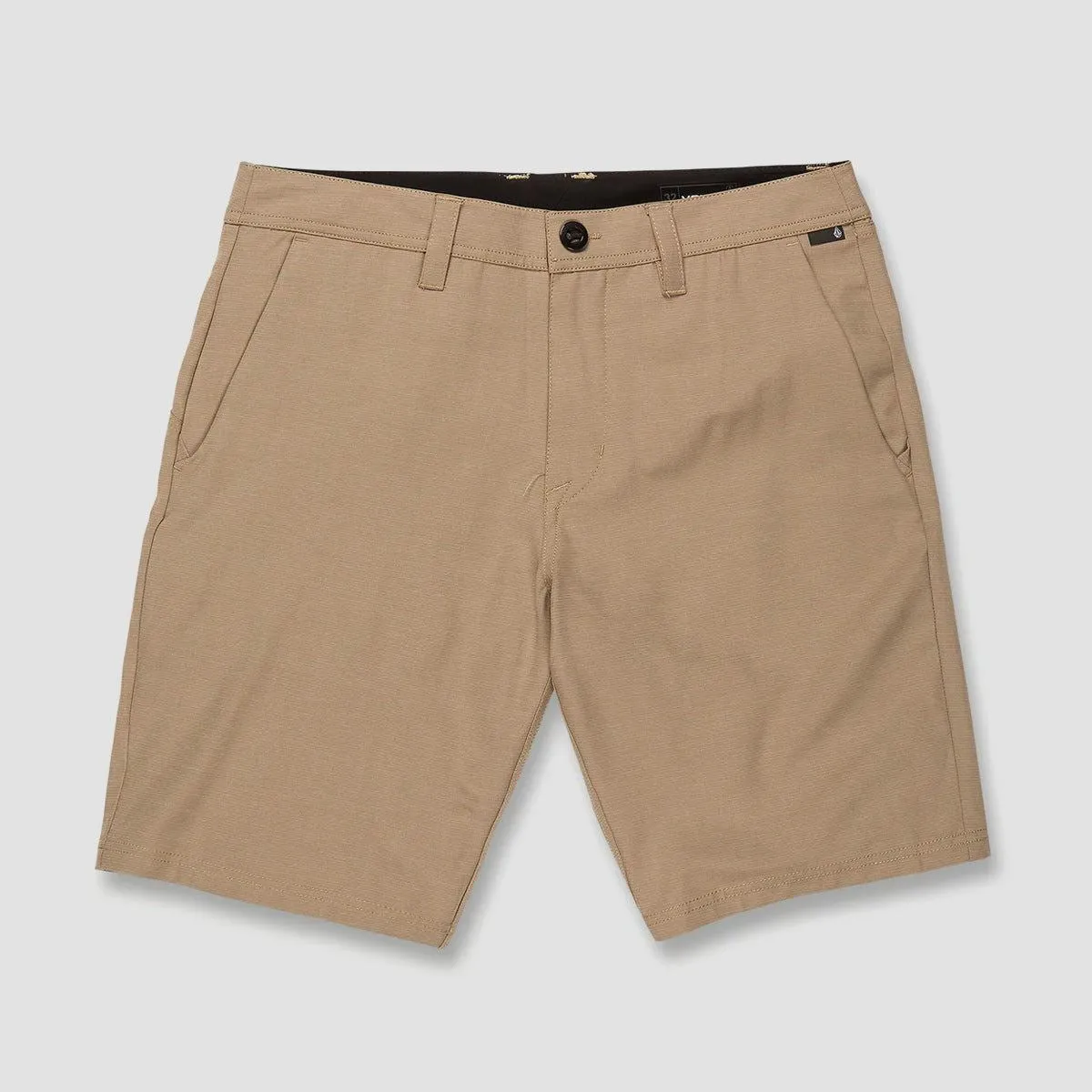 Volcom Slub Frickin Cross Shred 20" Hybrid Shorts Khaki