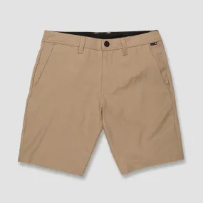 Volcom Slub Frickin Cross Shred 20" Hybrid Shorts Khaki