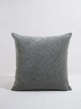 Westside Home Sage Leaf Quilted Cushion Cover