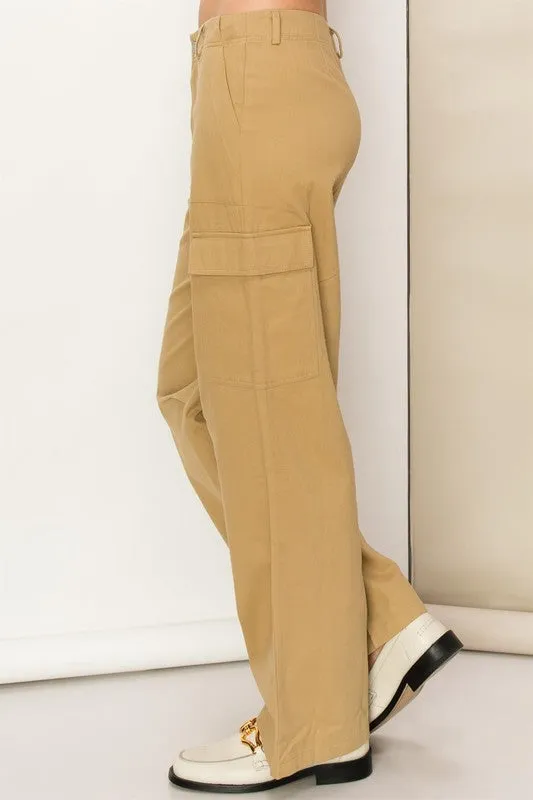 WOMEN WEEKEND CHILLER HIGH WAIST CARGO PANTS