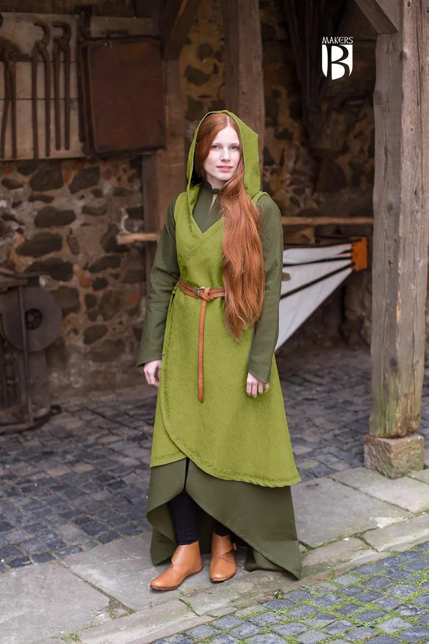 Wrap Dress Dala Linden Green