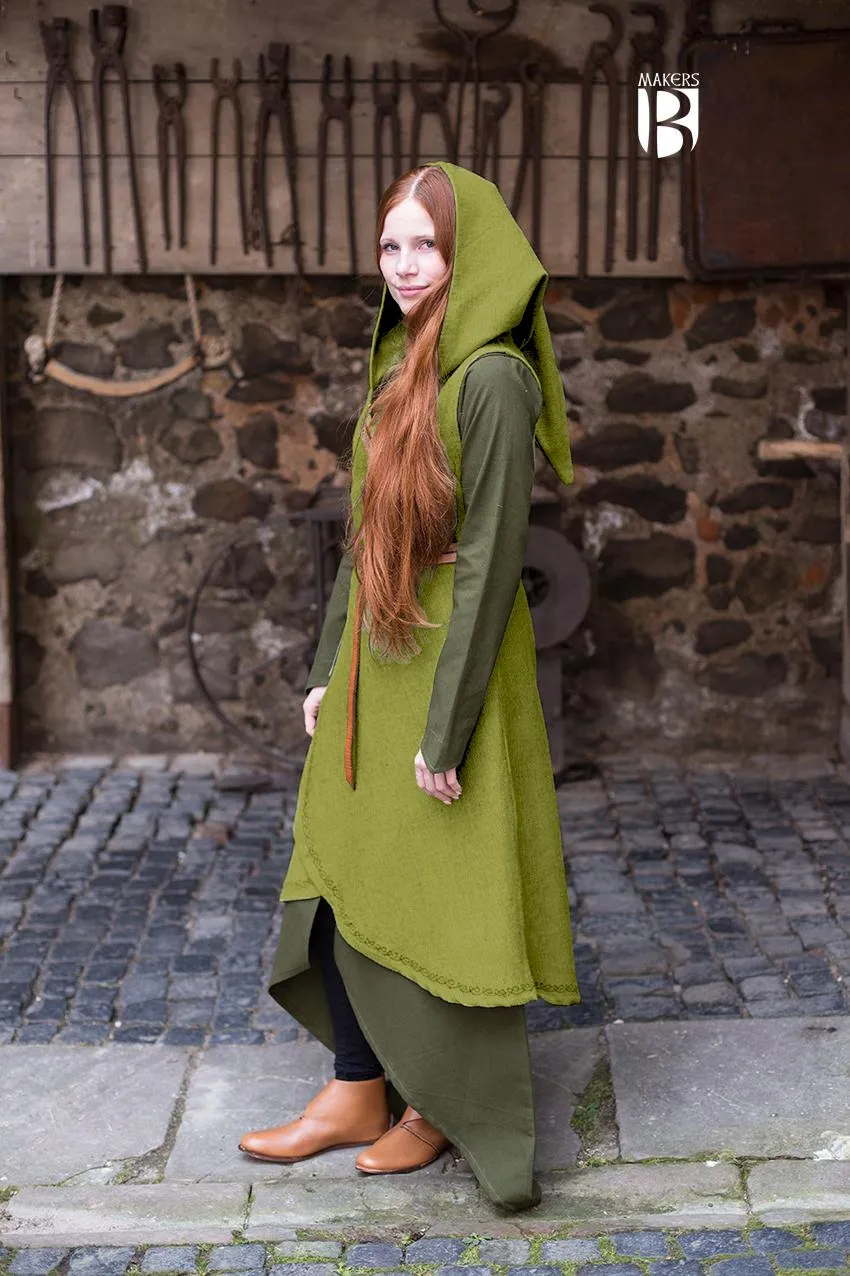 Wrap Dress Dala Linden Green