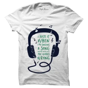 Wrong Song T-shirt