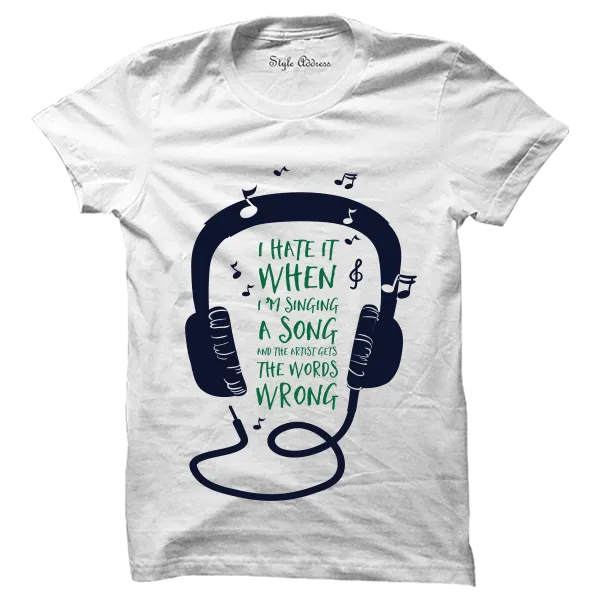 Wrong Song T-shirt