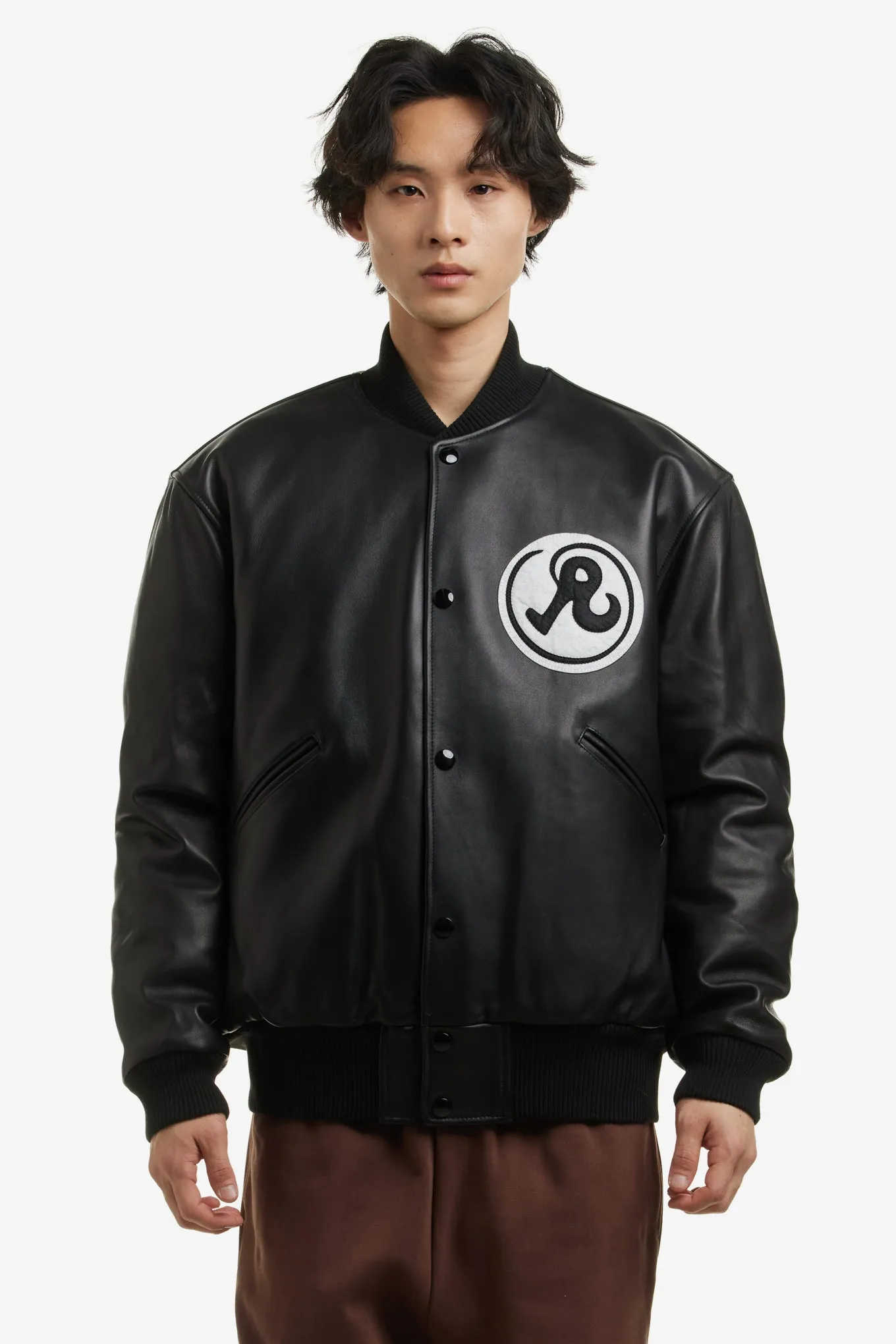 X HOTEL OLYMPIA LEATHER VARSITY