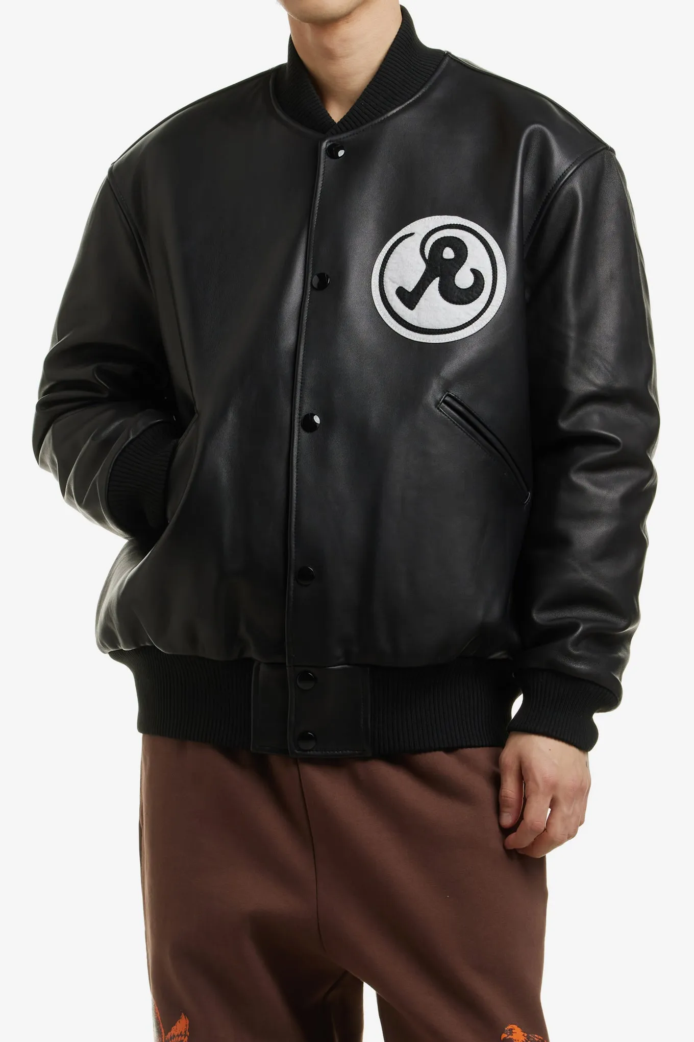 X HOTEL OLYMPIA LEATHER VARSITY