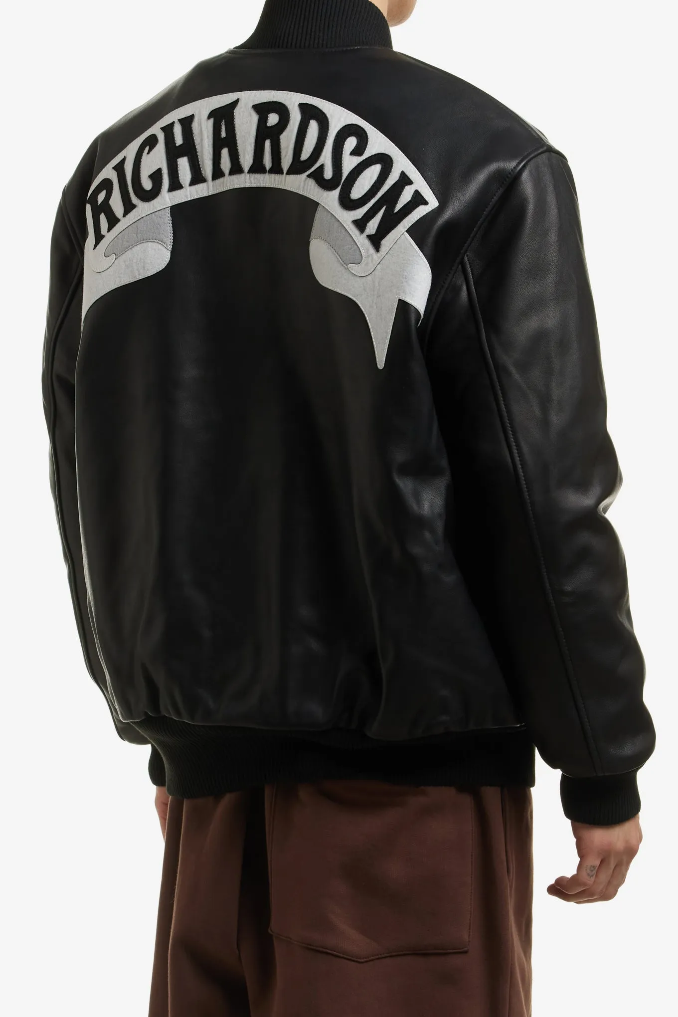 X HOTEL OLYMPIA LEATHER VARSITY