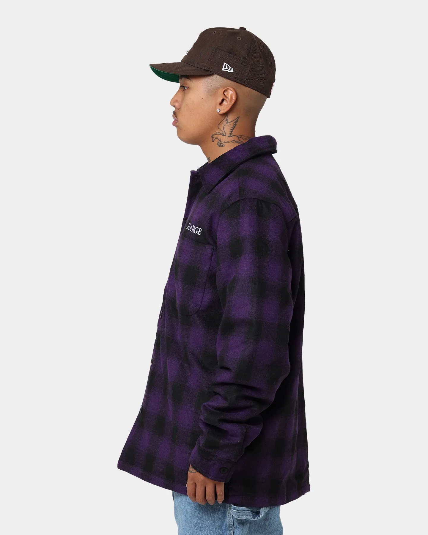 X-Large Rip Jacket Black/Purple